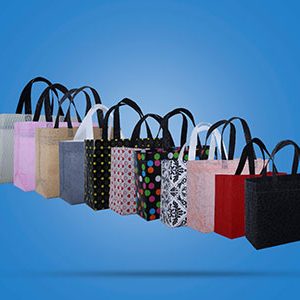 500 Each Case Pack : Non Woven Fancy Gift Bags